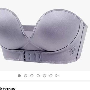Strapless lift bra